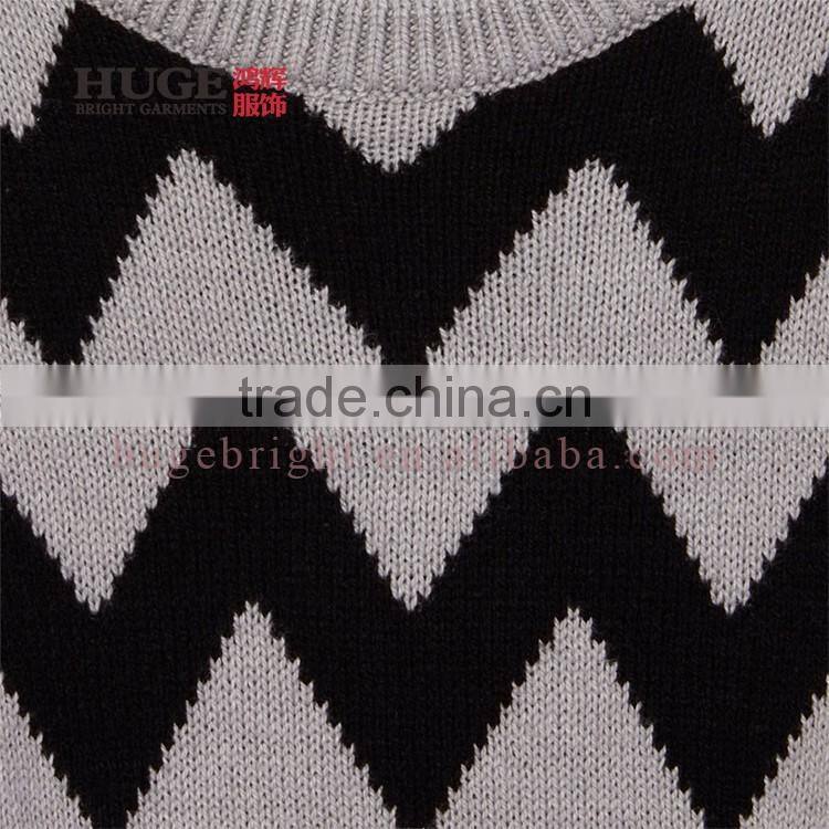 Round Neck Knitting Patterns Children Sweater