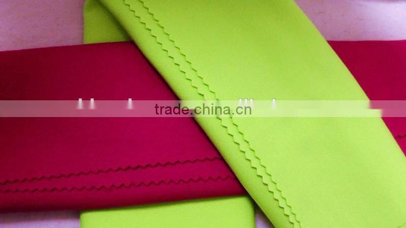 Knitted lycra spandex fabric for women wear