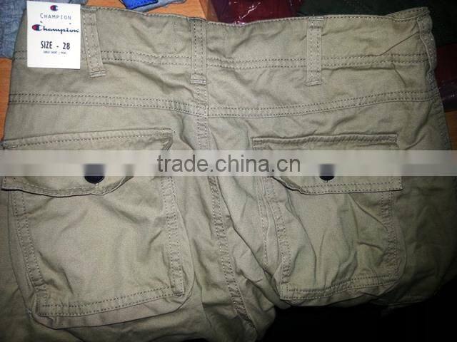 MENS CARGO SHORTS (Garment Stock lots / Apparel Stock / stocklots / Garment Apparel from Sri Lanka / Bangladesh)