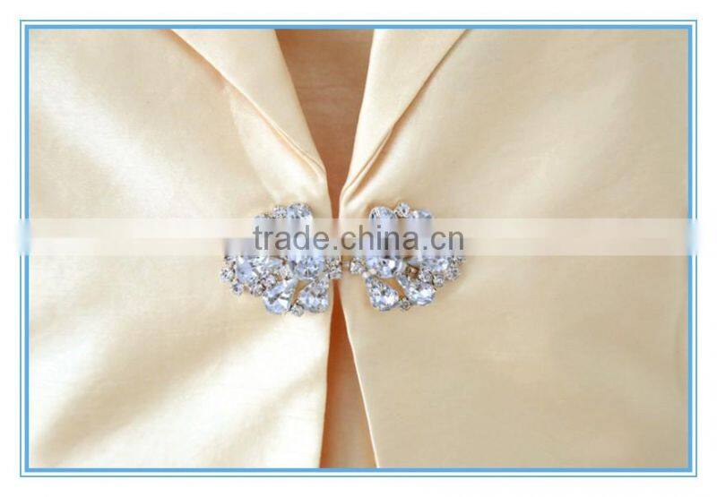 Fancy Lace Micado 3 Pieces Women Church Suit Business Suits With Pretty Buckle