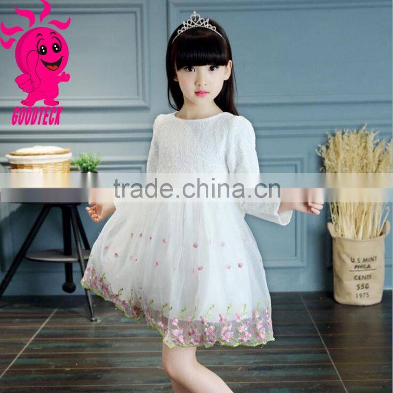 2016 new wholesaler princess dresses tutu skirt with lace print