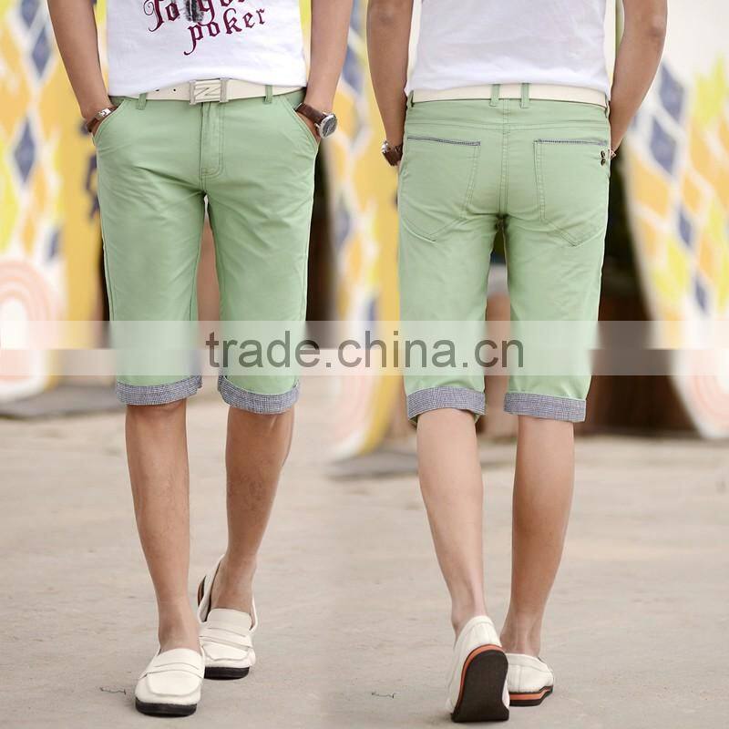 2016 new men's casual pants men's khaki pants five