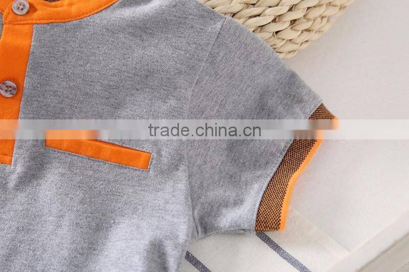 2017High Quality 100% Cotton Summer Baby Boy Clothes Kids Polo Shirts Kids Polo Shirts