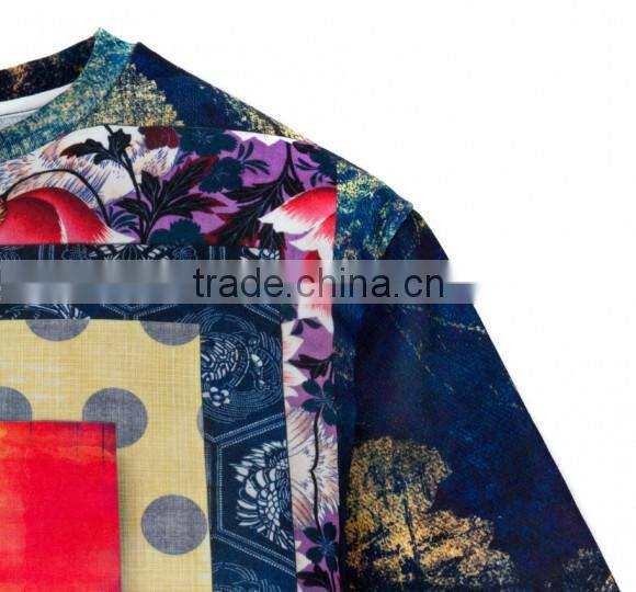 lightweight 100% polyester loop terry sweatshirts full sublimation light sweatshirts