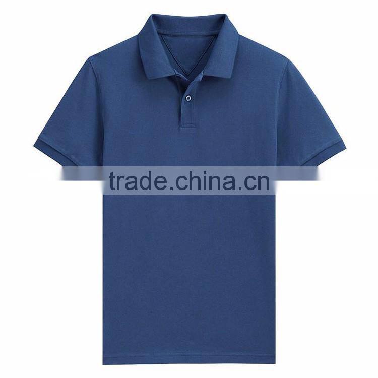 Plain design 50% cotton 50% polyester man pk 200 gsm polo t-shirt