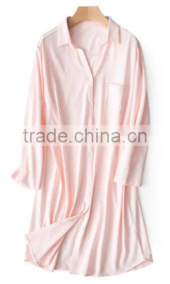 Factory direct supply custom cheap comfortable ladies hot knit night skirt and sleep dress