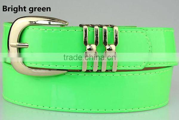 MOQ 1pc new arrival high quality with flat buckle design in alloy metal material safety leather belt buckle for women