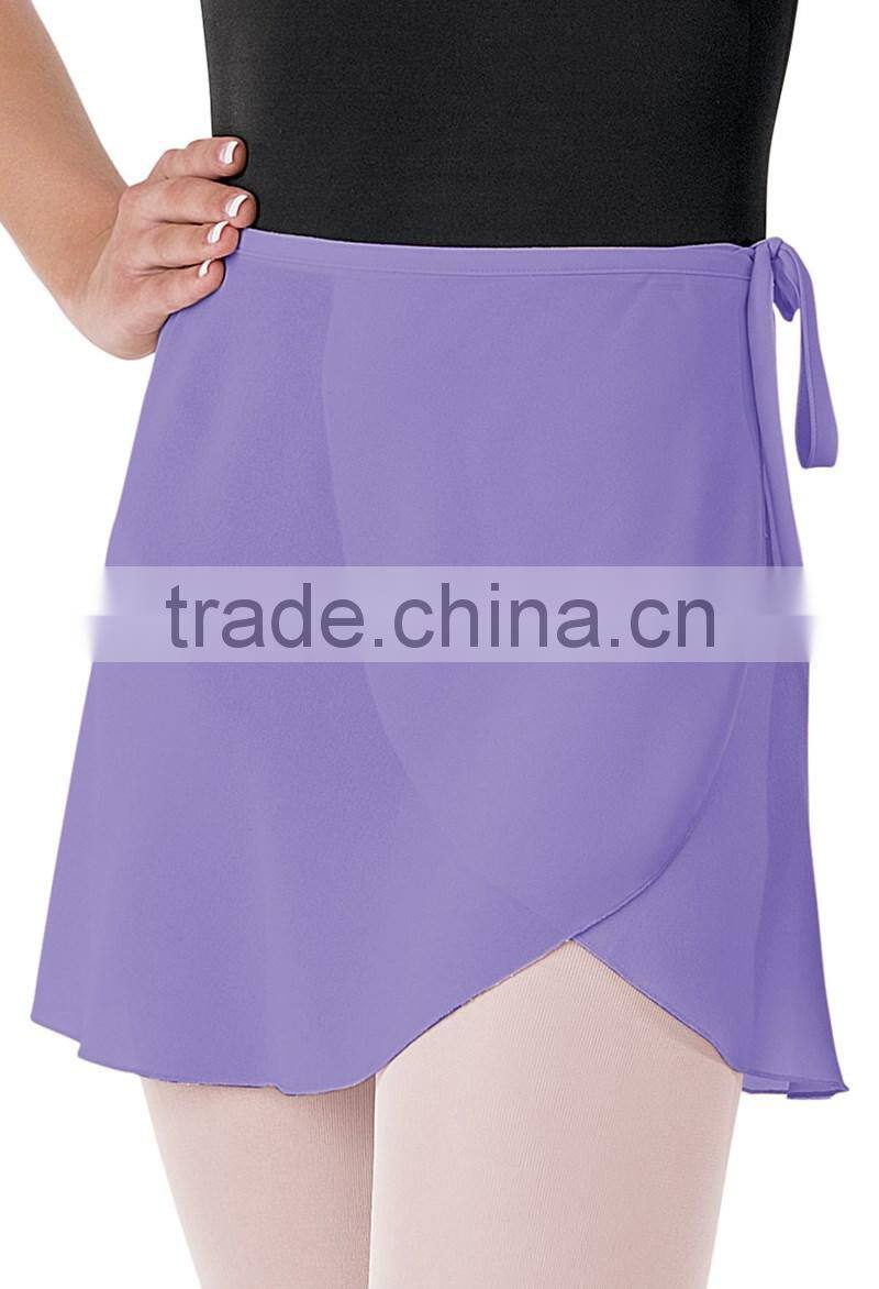 High quality Georgette Ballet Wrap Skirt e17034 from Guangdong