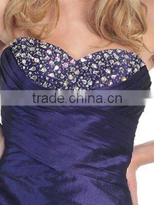 A-Line Sweetheart Column Taffeta Pick up Prom/Party Dress