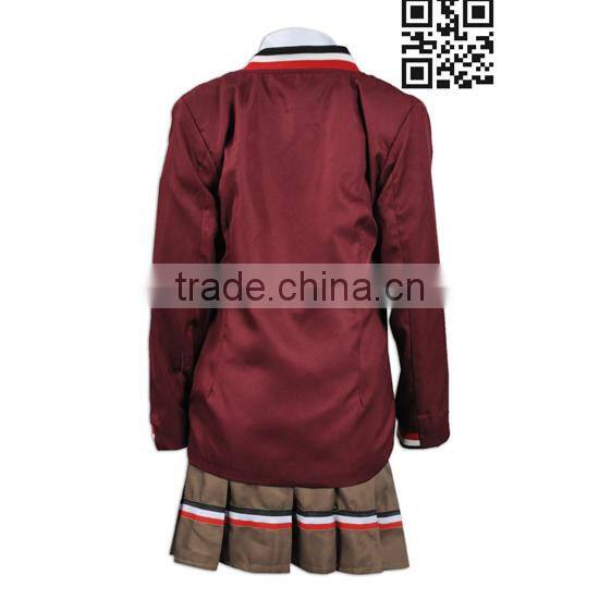 Wholesale School Dress School Unifrom design girls Skirt