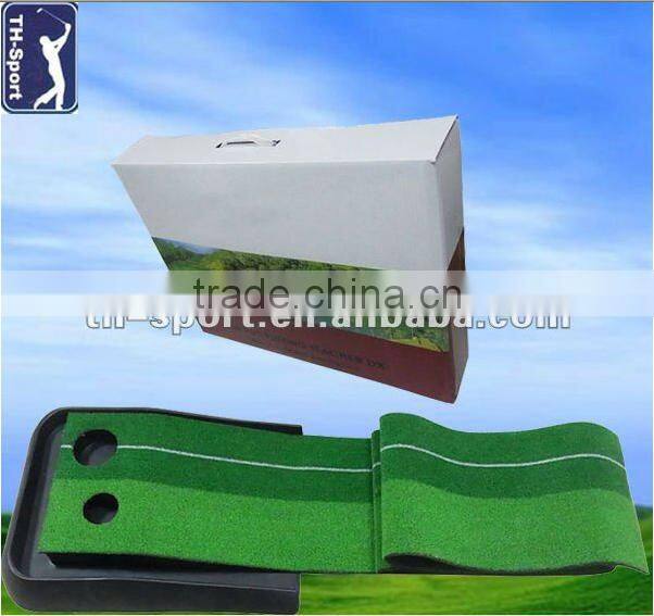 Personal golf practice mat putting mat