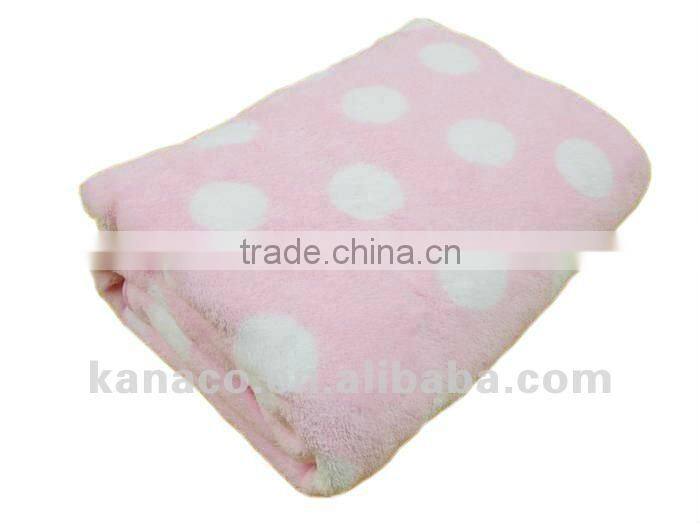 Super Soft Hand Feeling Microplush Blanket(KN-BL-40)