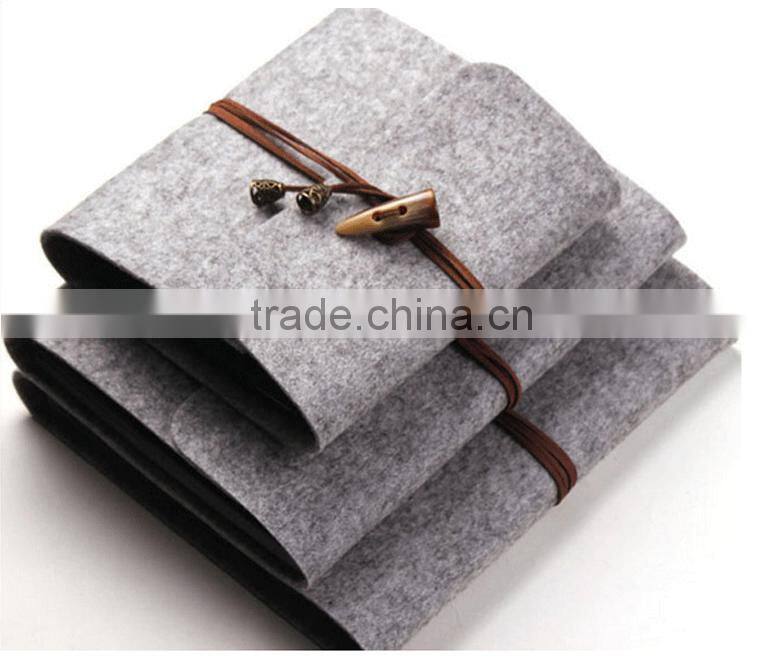 2017 Wholesale fashion Woman and man carry bag thin felt laptop bag