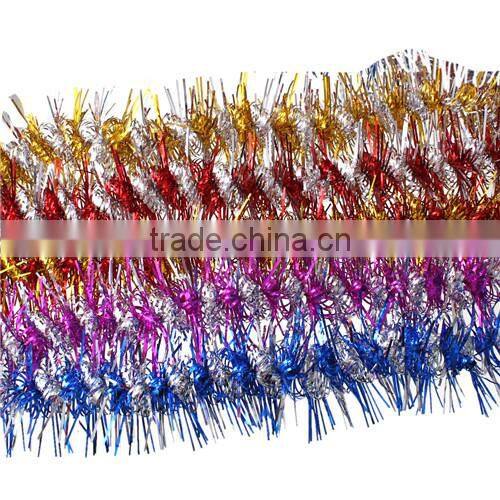 Plastic Party Garland Decorations Christmas Ornaments At Random 200cm