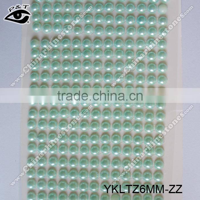 Self Adhesive Rhinestone sticker Pearl Rhinestone Decals