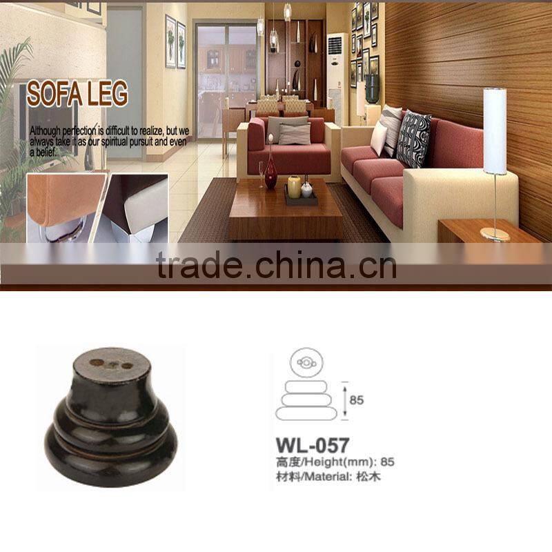 Wooden sofa leg