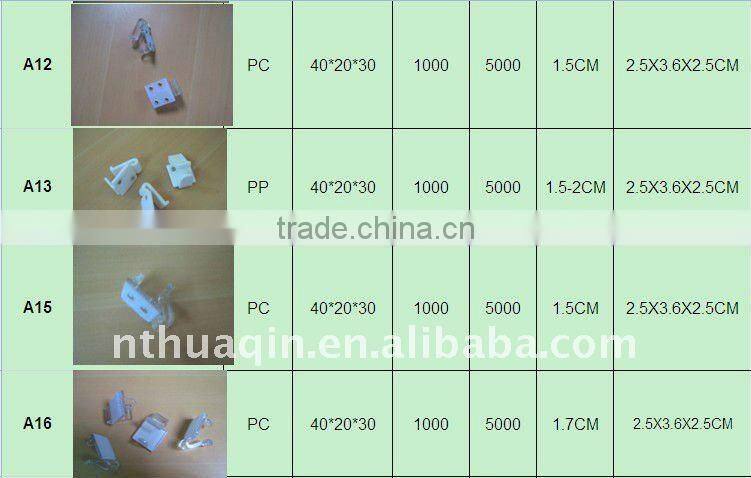 plastic beautiful banquet table skirting clips
