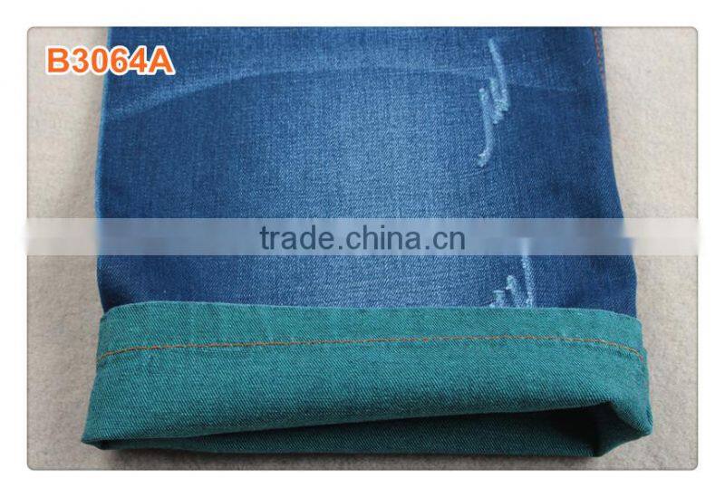 Certificated Unique Color organic denim fabric
