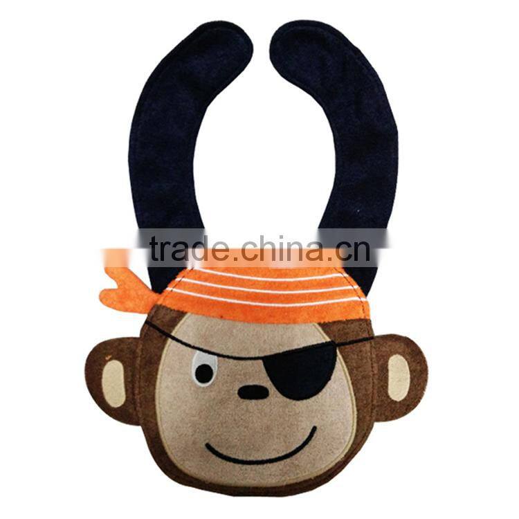 fancy monkey baby bandana bibs