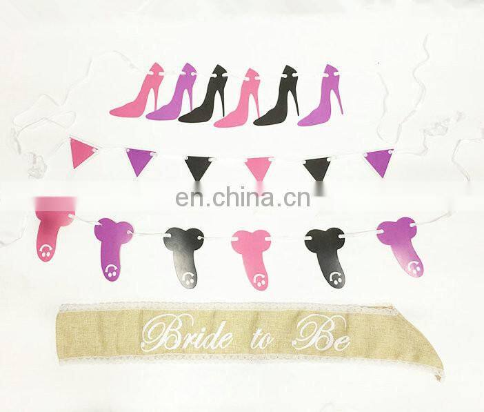 Bachelorette Party Banners Hen Party Banners Decorations Bride To Be Hen Patry Sets