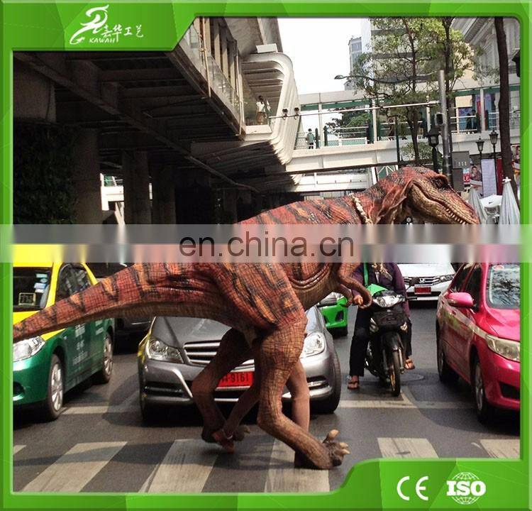 KAWAH Realistic life size Jurassic Dinosaur Velociraptor Costume