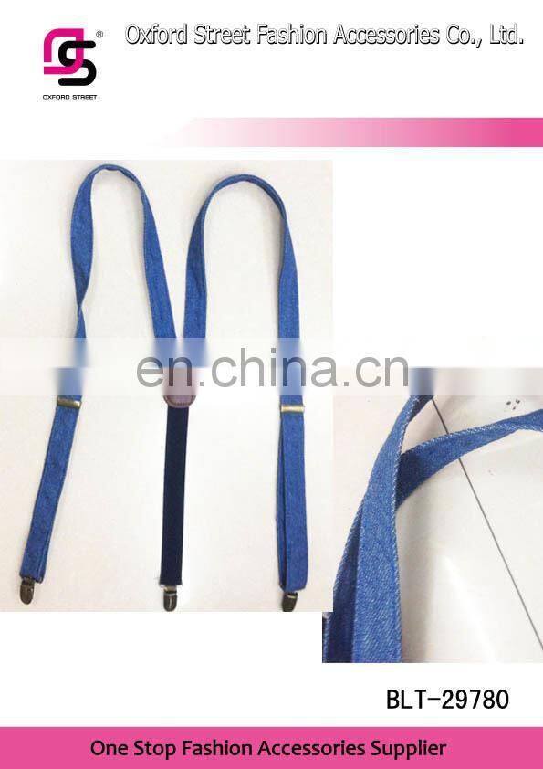 Latest suspender, fabric suspender,denim suspender