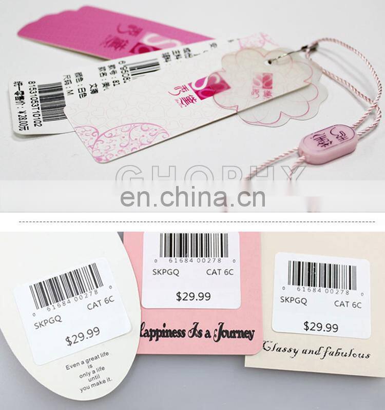 paper hang tags for clothing, t-shirt hang tag
