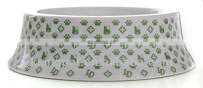 Ceramic pet bowl