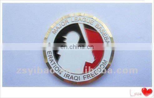 2017 promotional gifts New York coins with shiny nickel plated