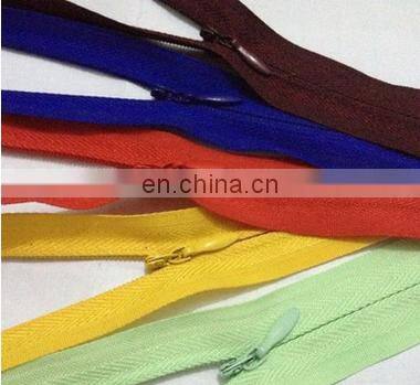 Nylon Reverse Coil Zipper for Cushion