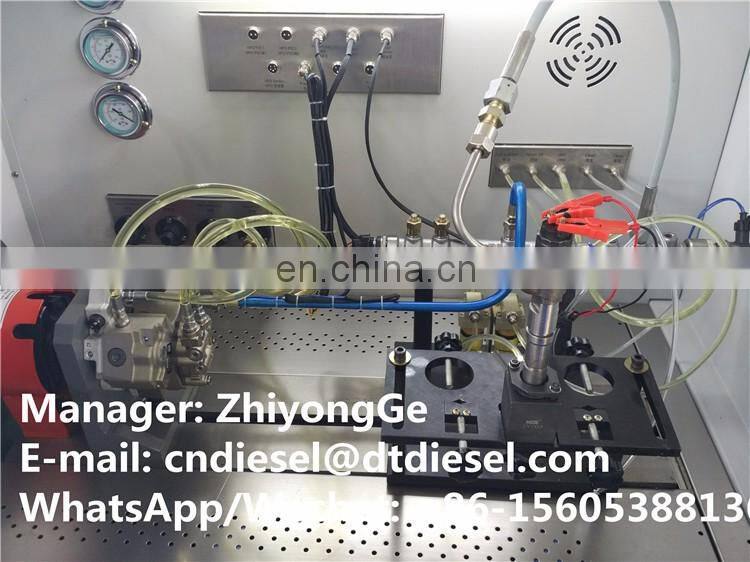 CR815 Diesel Common rail injector and pump test bench with common rail injector and pump testing data inside