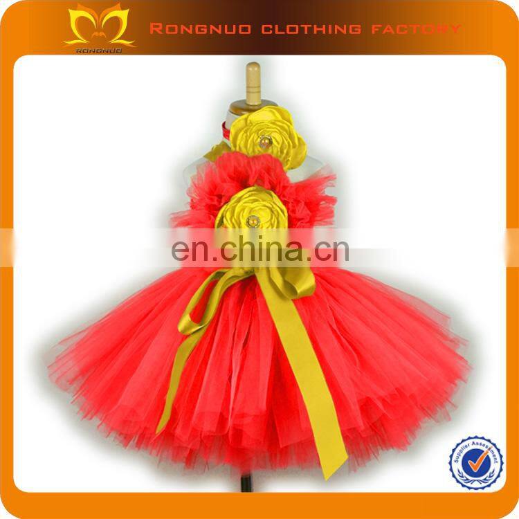 mixed color wholesale free shipping ballet tutuless Floral tutu dress
