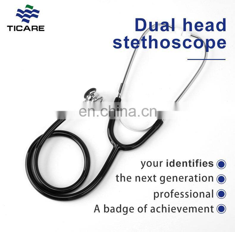 Customized Good Quality 29.5 Inch Long Black Stethoscope