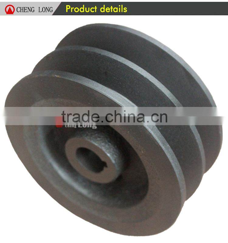Industrial adjustable belt pulley for air compressor parts