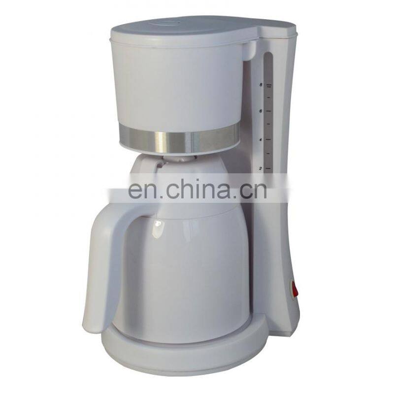 Electric Coffee Maker Drip Coffee Maker Machine Antronic Hot Sale 0.6L 4-6 Cup 600W VDE Free Spare Parts On/off Switch Light 230