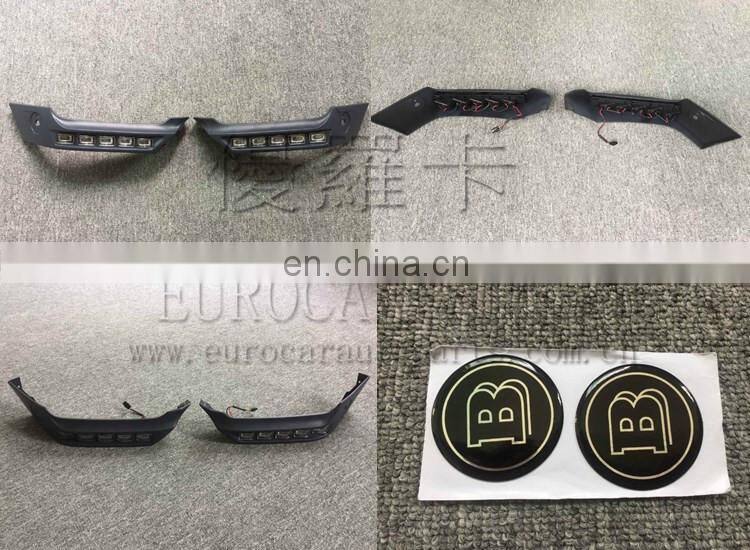G-CLASS W463 G350 G500 G63 G65 front lip lamps 2017y PP material