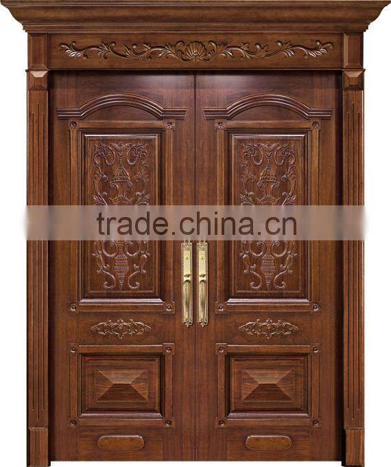 100% solid wood door, hot sales design, interior door from China manufacturer