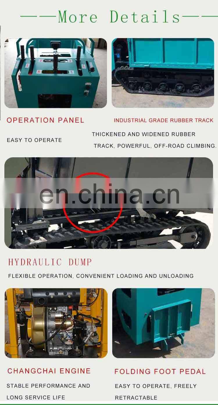 Mini Hydraulic Dumper/ Power Barrow/ Garden Truck for Sale