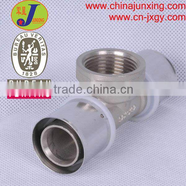 crimp fittings for pex-al-pex pipe brass fitting ball valve fittings press fitting