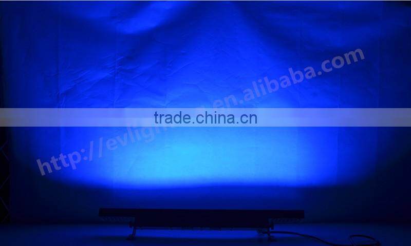 72*3W rgbwa dmx led strip wall washer light