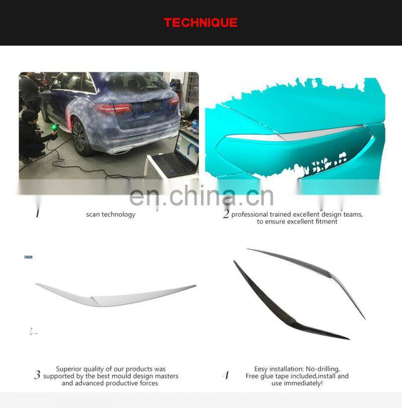 Carbon Fiber X3 G01 Headlight Eyelids for BMW xDrive20i xDrive30i M40i Sport Utility 4-Door 2018 2019