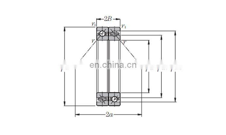 HTA052UA DB Angular Contact Ball Bearing HTA052UADB