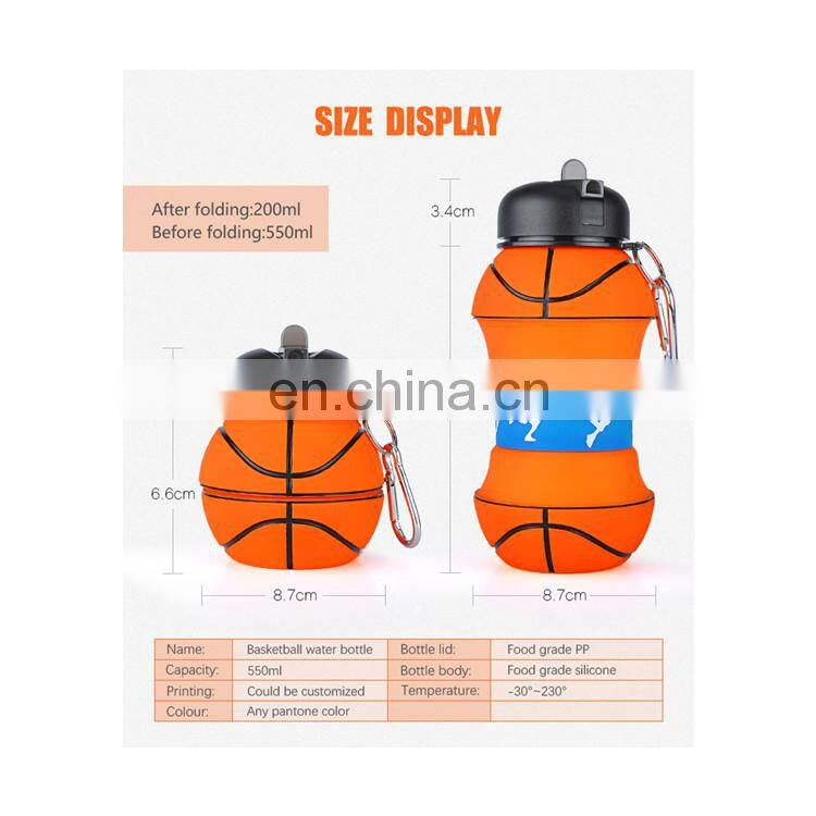 Cheap Price Custom Collapsible Silicone Hot Water Bottle for Kids