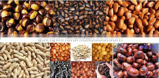 Automatic continuous peanut roasting machine auto conveyor belt continous peanuts electric gas roaster cheap price for sale