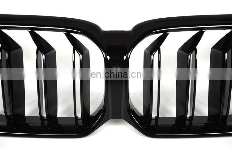 Double slat ABS front grille mesh for BMW 5 series G30 G31M5 F90 LCI 2020-2022
