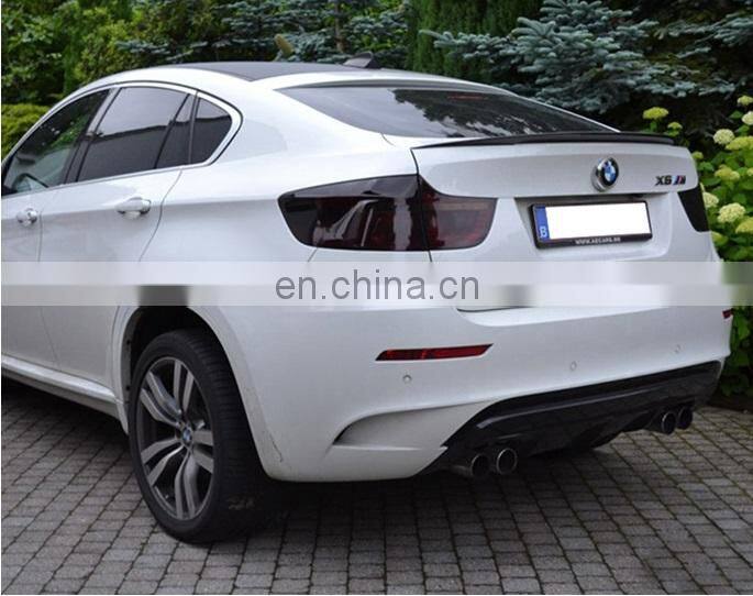 Hight Quality Spoiler For BMW X6 E71 Spoiler 08-14 Modified Rear Wing