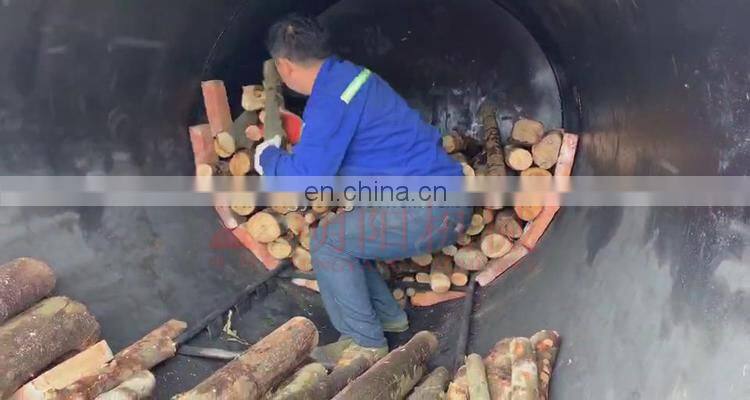 Environmental Friendly BBQ Charcoal Hardwood Charcoal Sawdust Briquette Charcoal Making Machine Carbonization Furnace