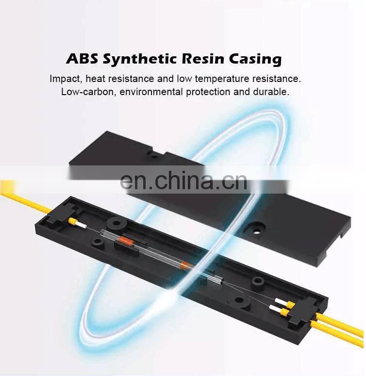 50/50 20/80 30/70 40/60 Ratio Mini Type Fiber Optic 1*2 Fbt Coupler Value Splitter FBT