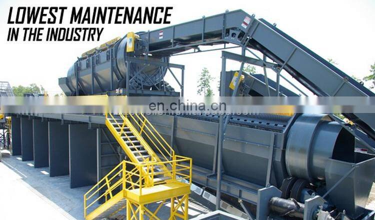 China urban garbage recycling line waste recycling trommel price