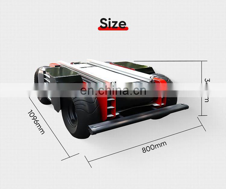 Hot selling cool outlook visually designed AVT-ZW10 wheeled robot chassis stair climbing transportation robot